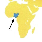World Map Nigeria