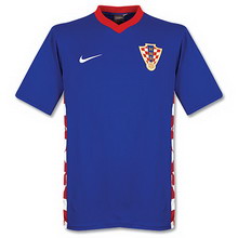Croatia Football Shirt, away Kick Off 2008-2009