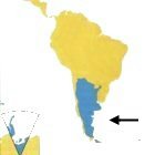 Argentina in the World: Map